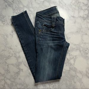 Dark Wash Skinny Jeans Size 1